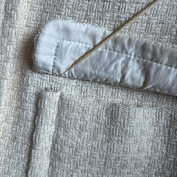 MODA International Women's Coat Winter White Size 6 - Picture 10 of 17